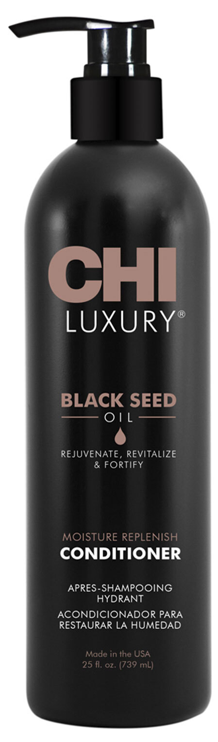 Кондиционер CHI Luxury Black Seed для волос увлажняющий с маслом черного тмина, 739 мл