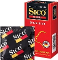 Презервативы Sico Sensitive контурные, анатомической формы, 12 штук