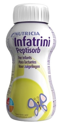 Функциональное детское питание Nutricia Infatrini Peptisorb для детей от 0 до 18 месяцев, 200 мл