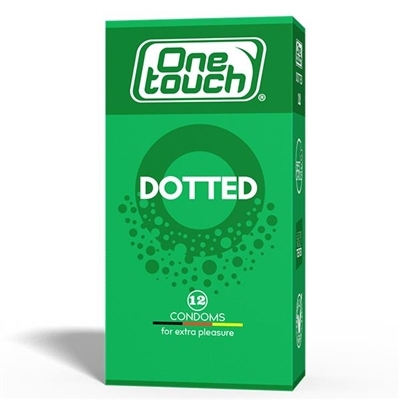 Презервативы One Touch Dotted с точечной структурой, 12 штук