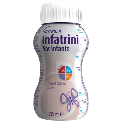 Функциональное детское питание Nutricia Infatrini от 0 до 18 месяцев, 125 мл