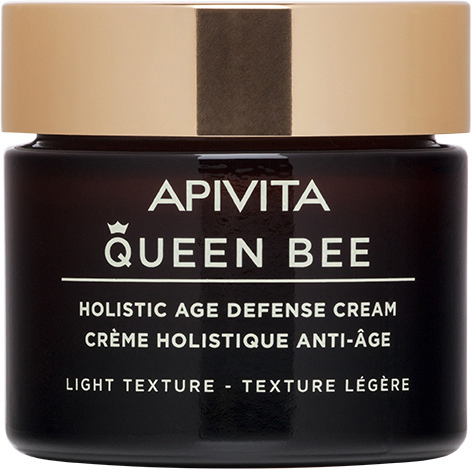 Крем для лица Apivita Queen Bee легкой текстуры для комплексной защиты от старения, 50 мл