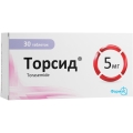 Торсид таблетки по 5 мг №30 (10х3)
