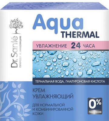 Крем для лица Dr.Sante Aqua Thermal увлажняющий для нормальной и комбинированной кожи, 50 мл
