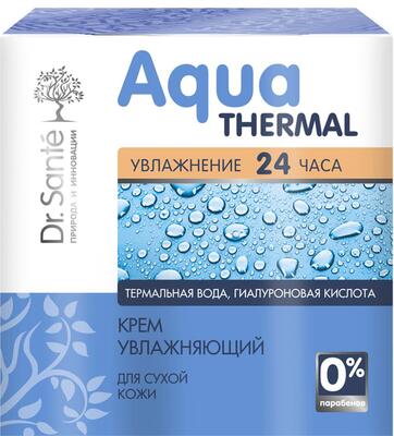 Крем для лица Dr.Sante Aqua Thermal увлажняющий для сухой кожи, 50 мл