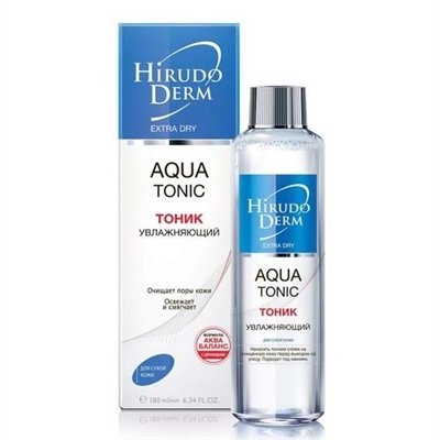 Тоник увлажняющий Hirudo Derm Aqua Tonic Extra -Dry, 180 мл