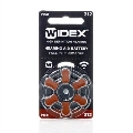 Батарейка Widex 312 AUX для слуховых аппаратов, 1 штука