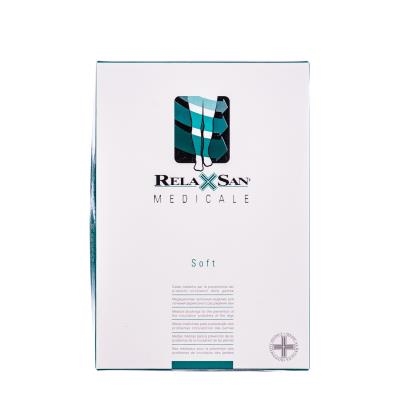 Гольфы компрессионные Relaxsan Medicale Soft открытый носок, компрессия 23-32, цвет бежевый, размер 2