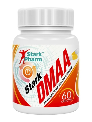 Стимулятор предтренировочный Stark Pharm Stark DMAA 50 мг, 60 капсул
