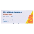 Торасемид Сандоз таблетки по 100 мг №20 (10х2)