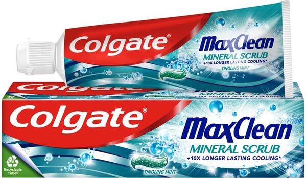 Зубная паста Colgate Max Clean, Минеральный скраб, 75 мл