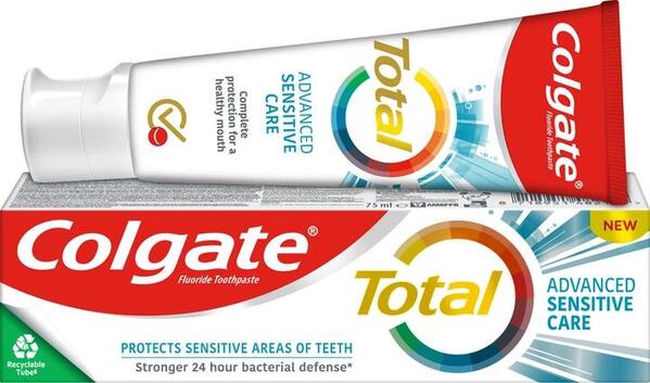 Зубная паста Colgate Total 12 Sensitive, для чувствительных зубов, 75 мл