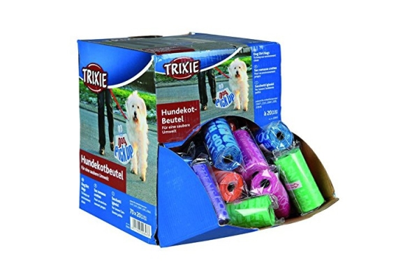 Дисплей с мусорными пакетами Trixie 22843, 70 х 20 шт