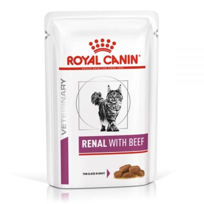 Royal Canin Renal Feline Beef pouches