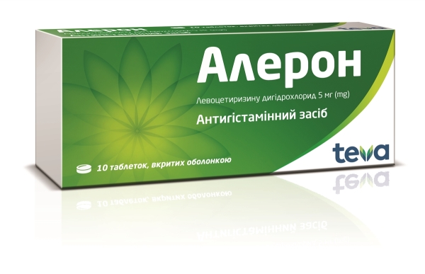 Алерон таблетки, п/о по 5 мг №10