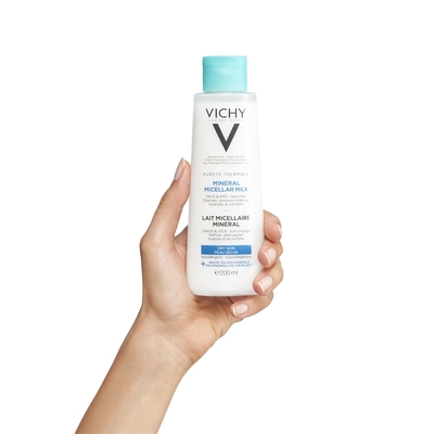 VICHY Pureté Thermale Minéral Mizellen Reinigungsmilch trockene Haut - 400 ml