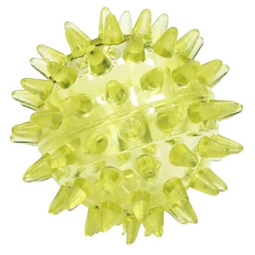 Мяч массажный Ridni Relax диаметр 5,5 см, прозрачно-желтый