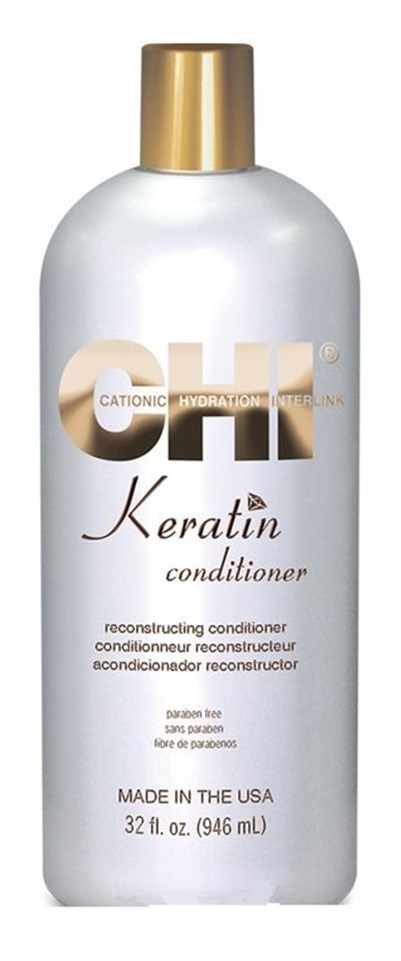 Кондиционер CHI Keratin Conditioner для поврежденных волос восстанавливающий Кератин, 946 мл