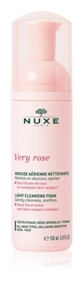 Мусс Nuxe Very Rose очищающий для лица, 150 мл
