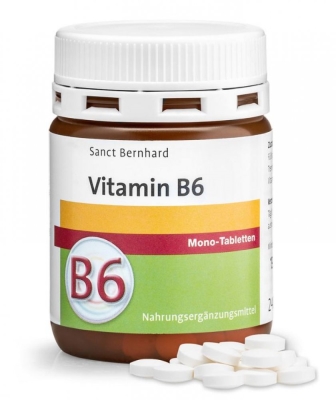 Витамин В6 10 мг Sanct Bernhard Vitamin В6, 240 таблеток