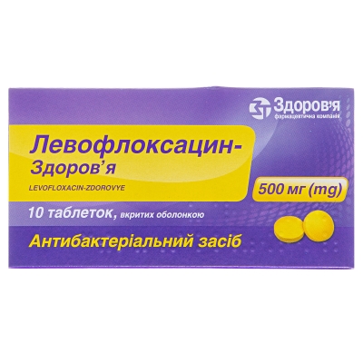 Левофлоксацин — описание вещества, фармакология, применение, противопоказания, формула