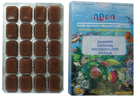 Корм для аквариумных рыб Neon Дафния, замороженный, 100 мл : инструкция +  цена в аптеках | Tabletki.ua