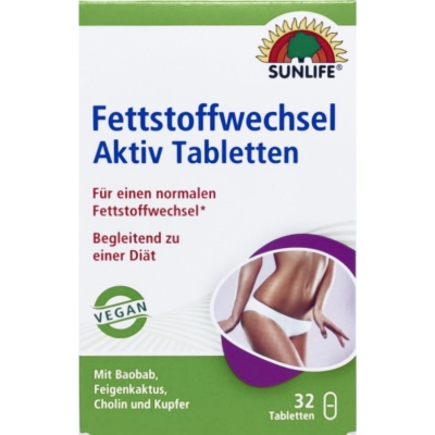 Витамины Sunlife Fettstoffwechsel Aktiv Липидный обмен таблетки №32