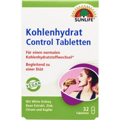 Витамины Sunlife Kohlenhydrat Control Контроль уровня углеводов таблетки №32