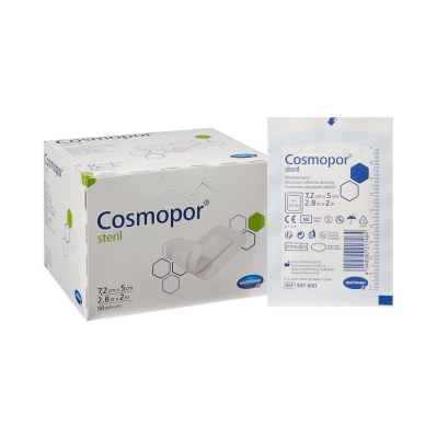 Повязка пластырная Cosmopor steril для закрытия ран 7,2 см х 5 см стерильная, 1 штука