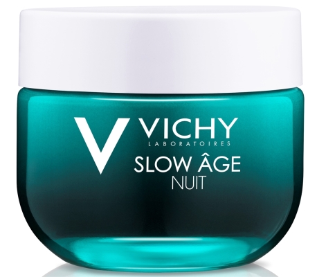 Крем-маска Vichy Slow Age ночная освежающая, для коррекции признаков старения кожи, 50 мл
