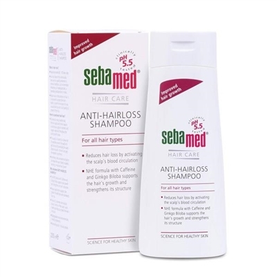 Шампунь Sebamed Hair Care Anti-Hairloss Shampoo против выпадения волос, 200 мл